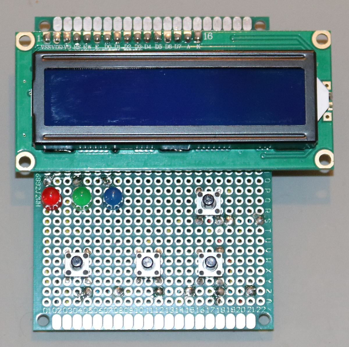 Pi Radio Hack Box Shield front