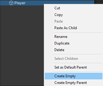 IntroductionGameObject-PlayerCreateChild