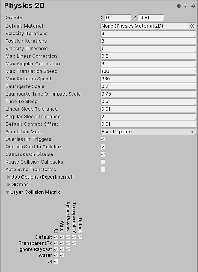 Physics 2D View