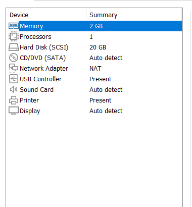 Node 1 Configuration