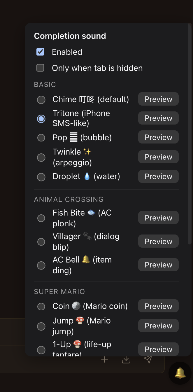 echo floating picker widget