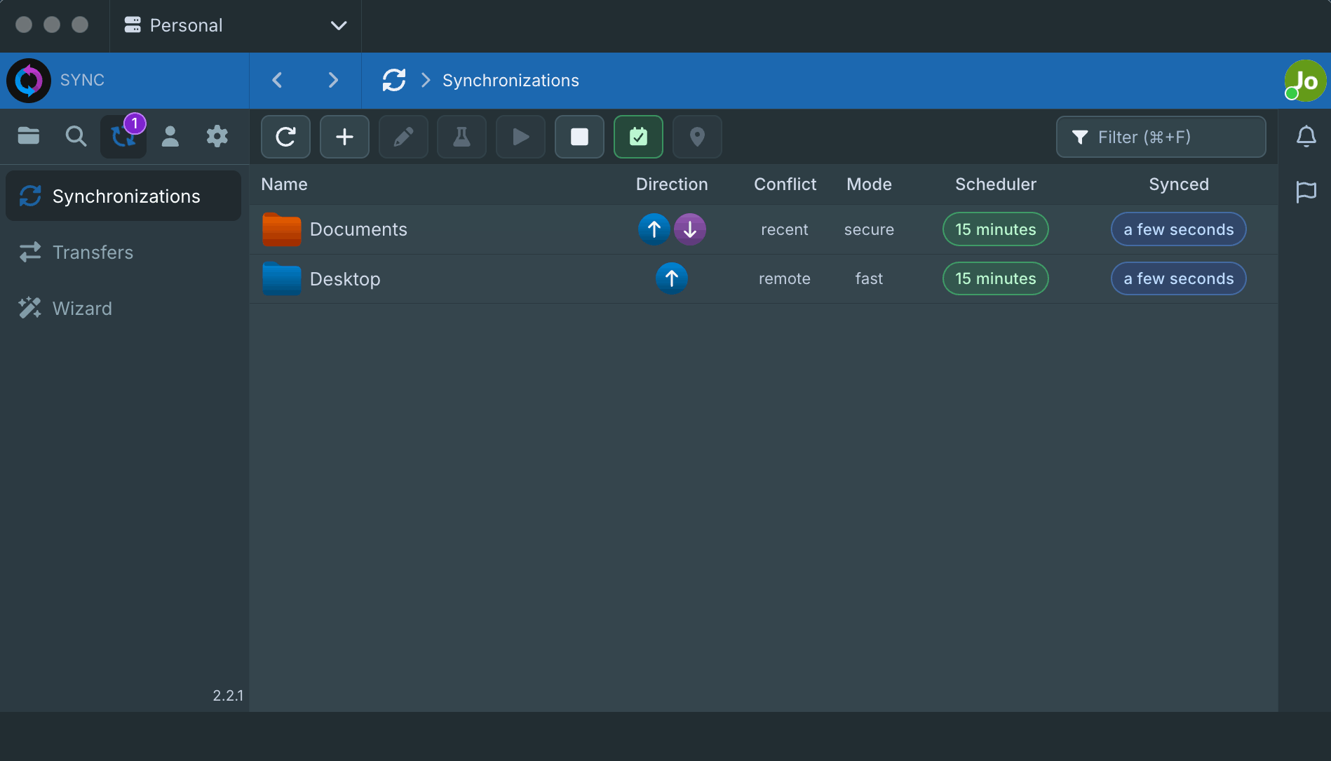 Sync-in Desktop