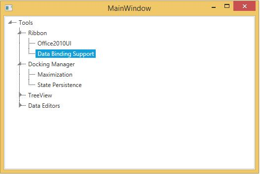 Databinding TreeViewAdv using XML