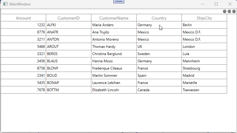 Highlight Style For CaptionSummaryCell