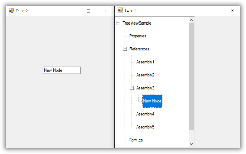 How To Drag And Drop Textbox Text To Winforms Treeviewadv Control ...