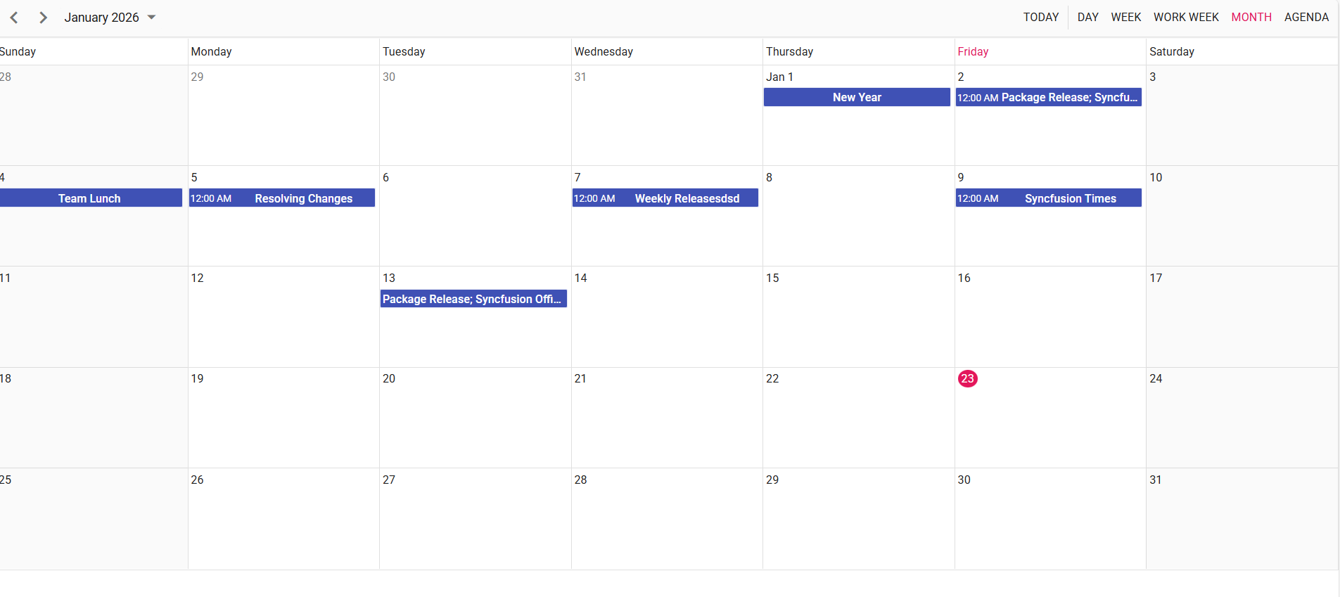 How To Integrate Postgresql With Syncfusion React Scheduler Using Node ...