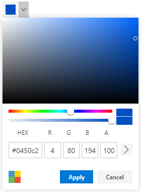 Angular ColorPicker Component