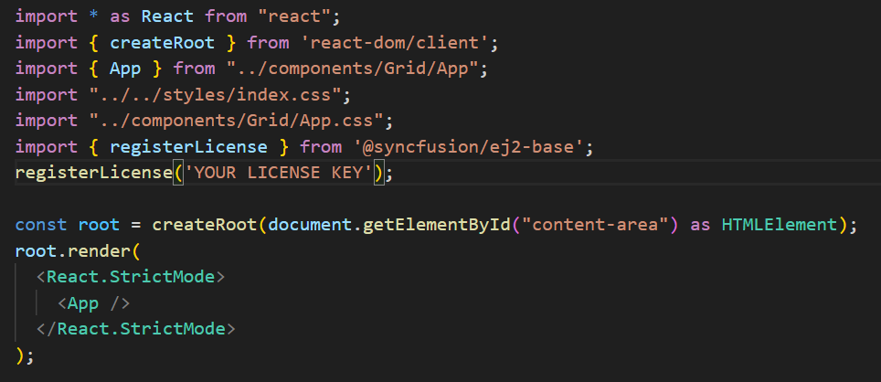 React DataGrid Preview