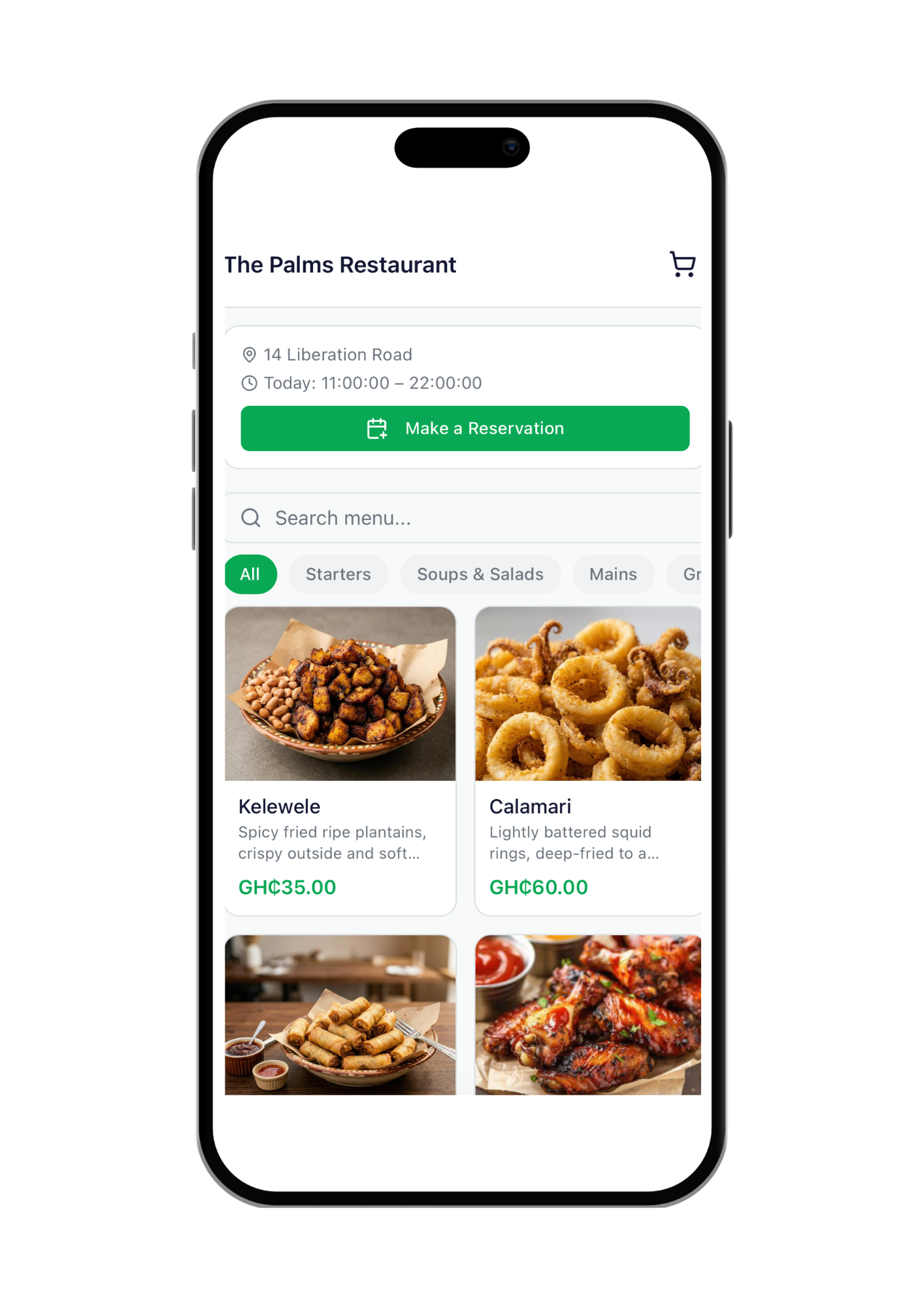 QR and Online Ordering