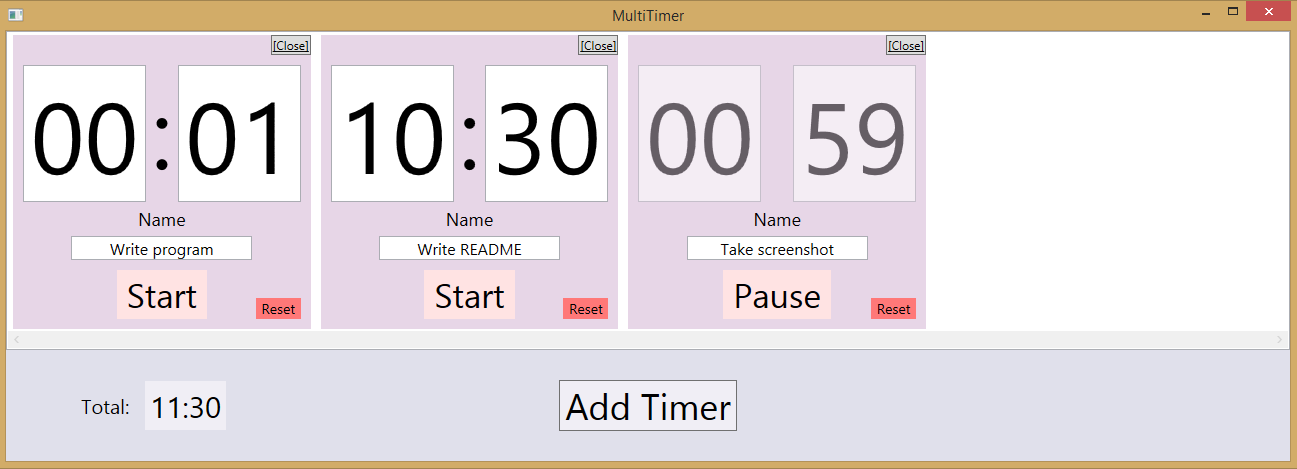 Multi-Timer