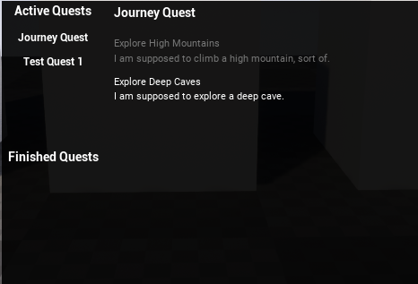 Quest journal