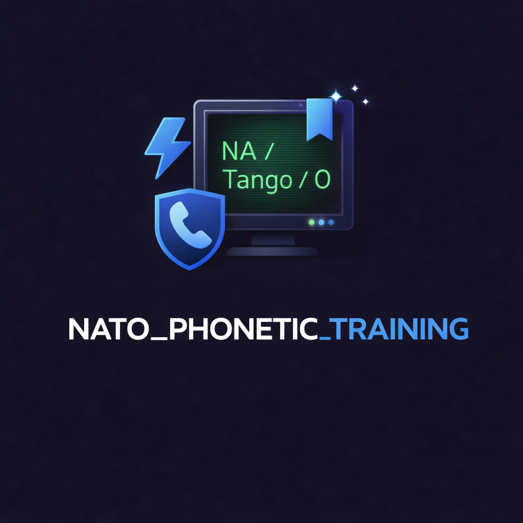 NATO PHONETIC TRAINING