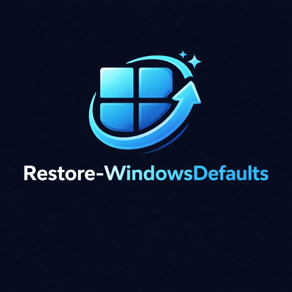 Restore Windows Defaults