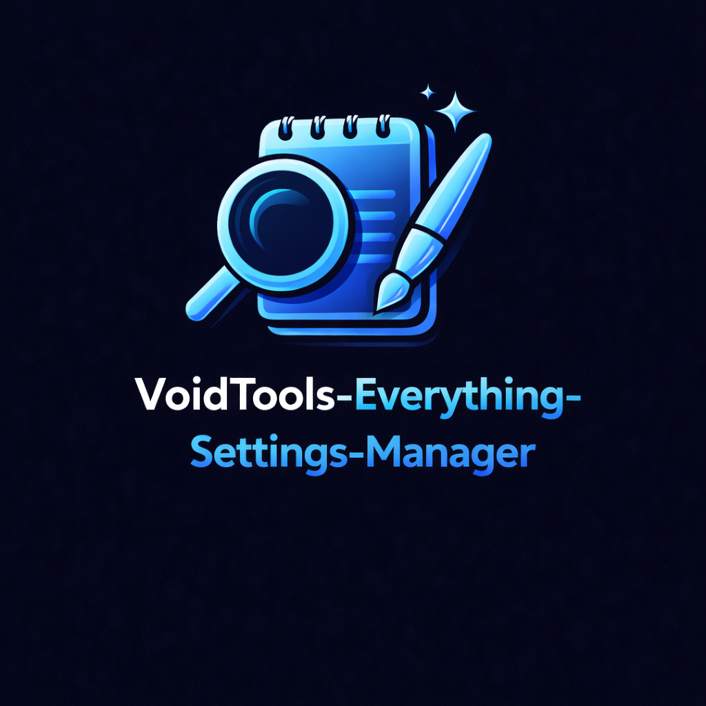 Void Tools Everything Settings Manager
