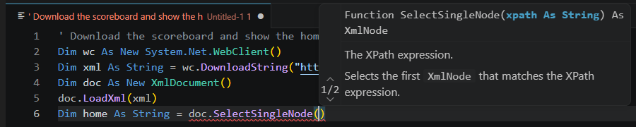 .NET signature help