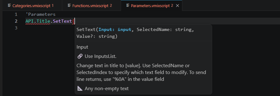 Signature Help