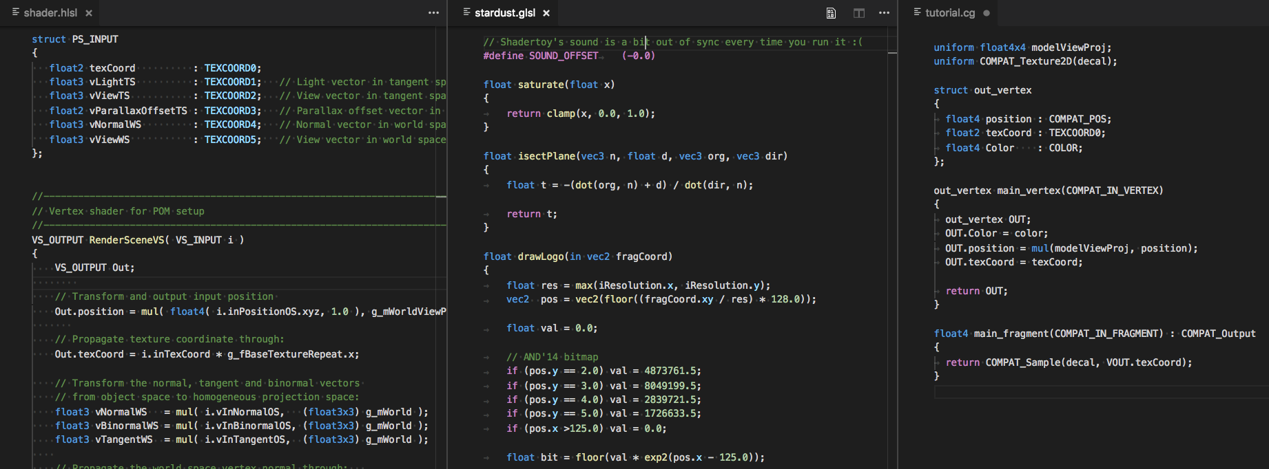 Syntax Highlighting