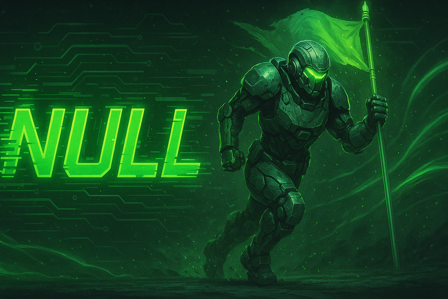 null banner art