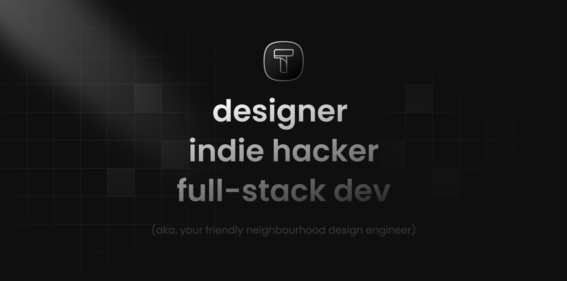 banner that says Taseen Tanvir - designer, indie-hacker & full-stack developer