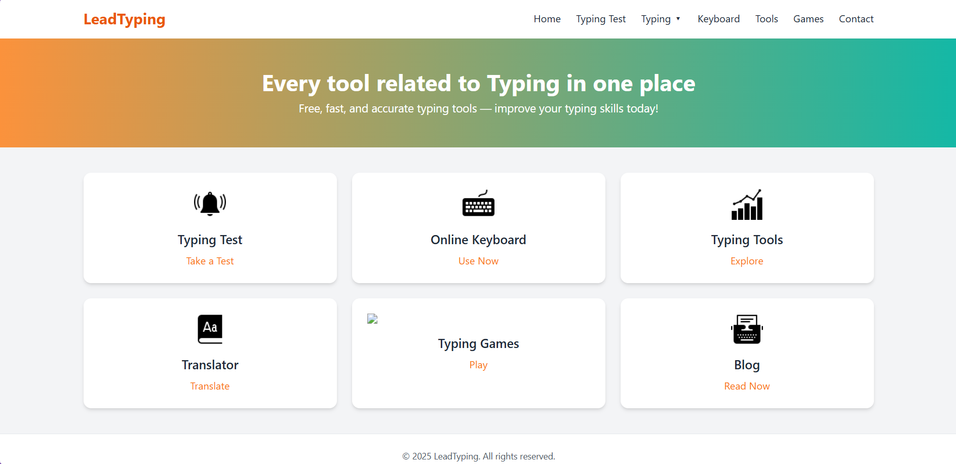 GitHub - TANUSH-afk052/Lead-Typing: This is a simple typing test ...