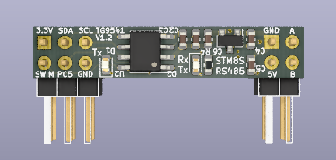 STM8S001J3RS485