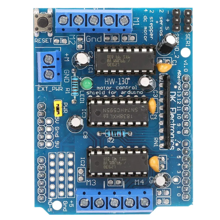 L293D motor driver