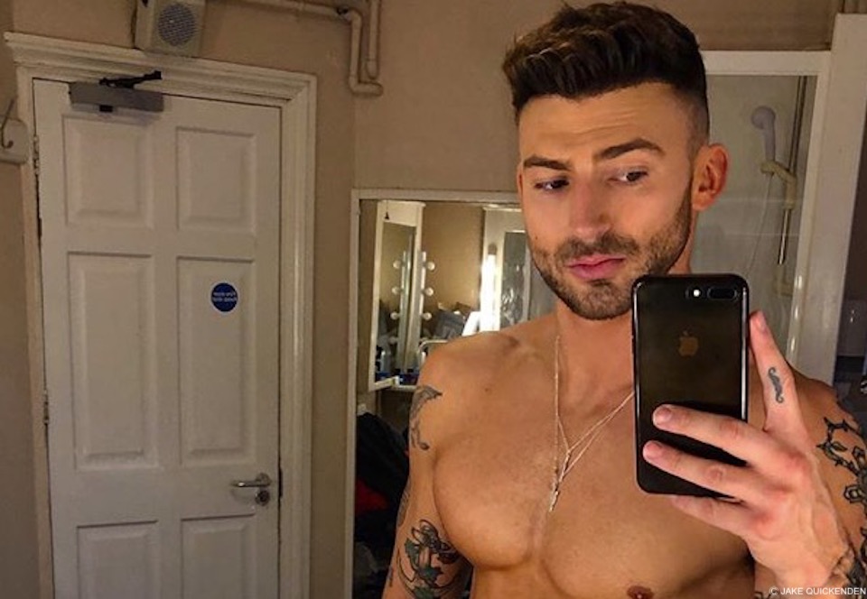 Jake Quickenden shocks fans with 'bulge' as he poses in tiny