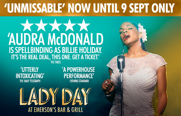 Book tickets for Lady Day at the Wyndham’s Theatre