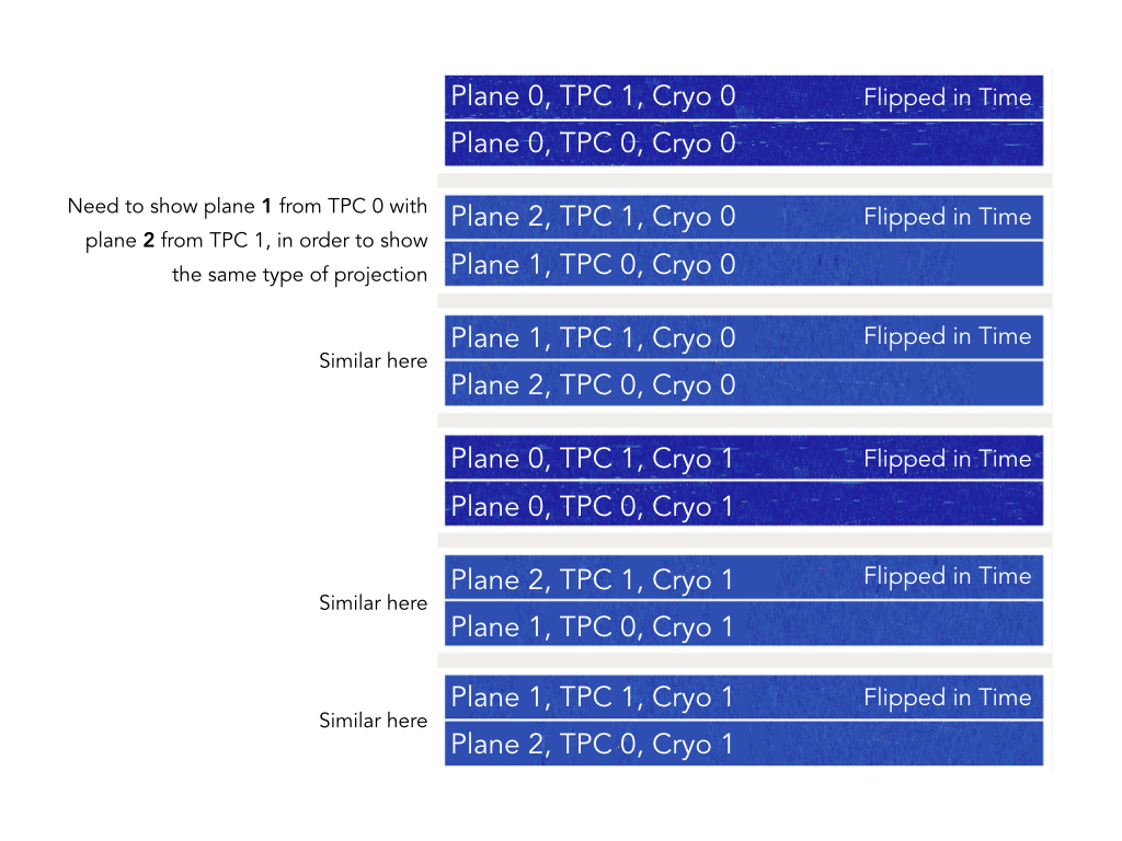 Example of event display for ICARUS