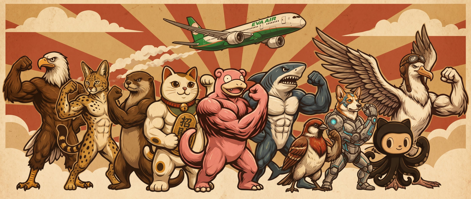 TPE-eagle — the agent fleet