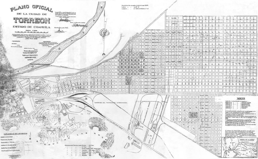 Plano de Torreon 1908