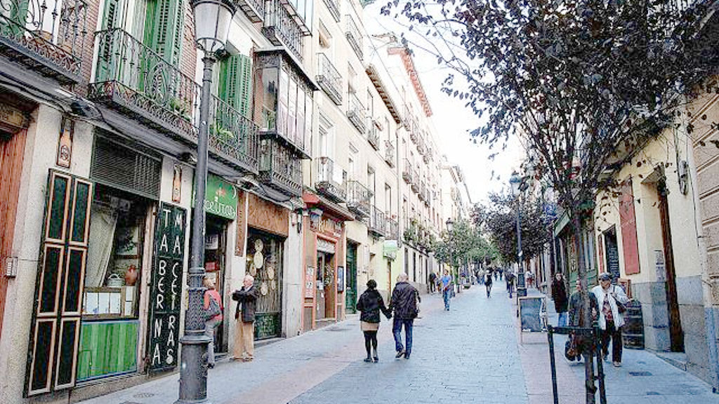 Calle en Madrid