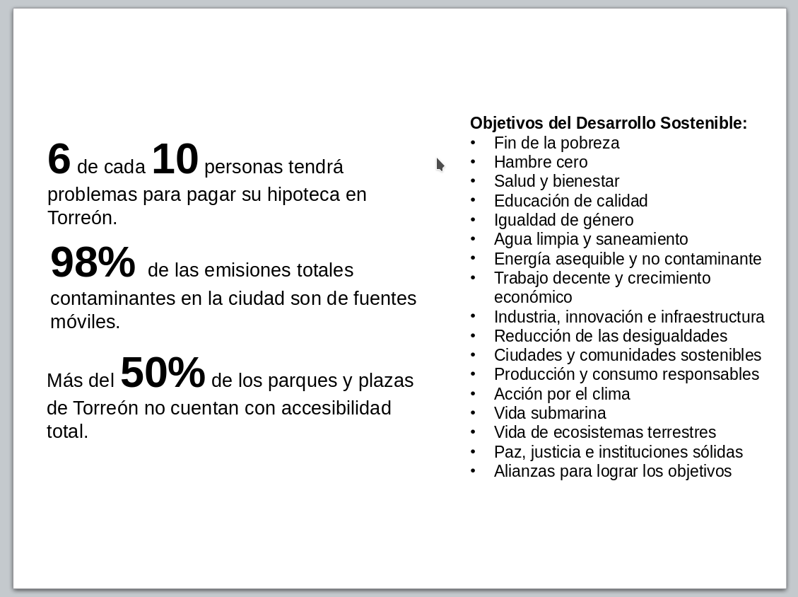 Objetivos del Desarrollo Sostenible