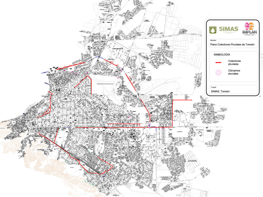 Colectores Pluviales de Torreon