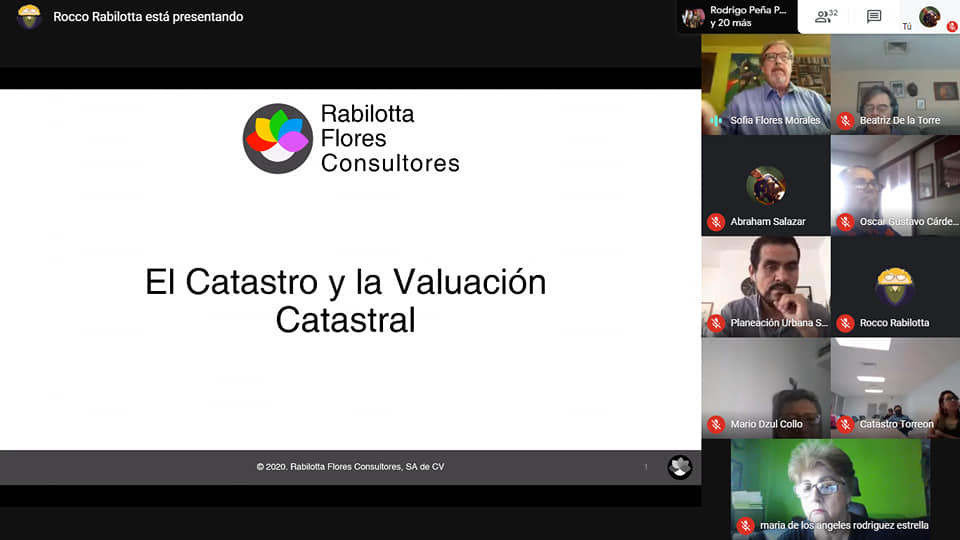 imagen videoconferencia Catastro