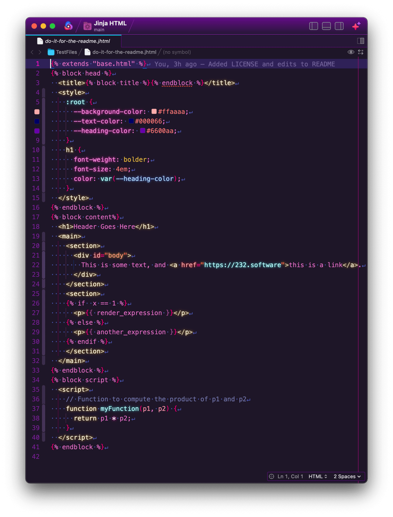 GitHub - TRezendes/JinjaHTML.novaextension: A Jinja HTML language ...