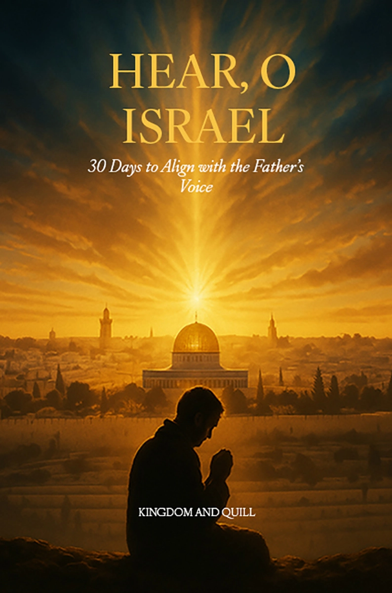 Capa do Devocional Hear, O Israel: 30 Days to Align with the Father’s Voice