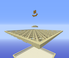 A view of the anteaters' area, where the anteaters are supposed to bomb the ants.