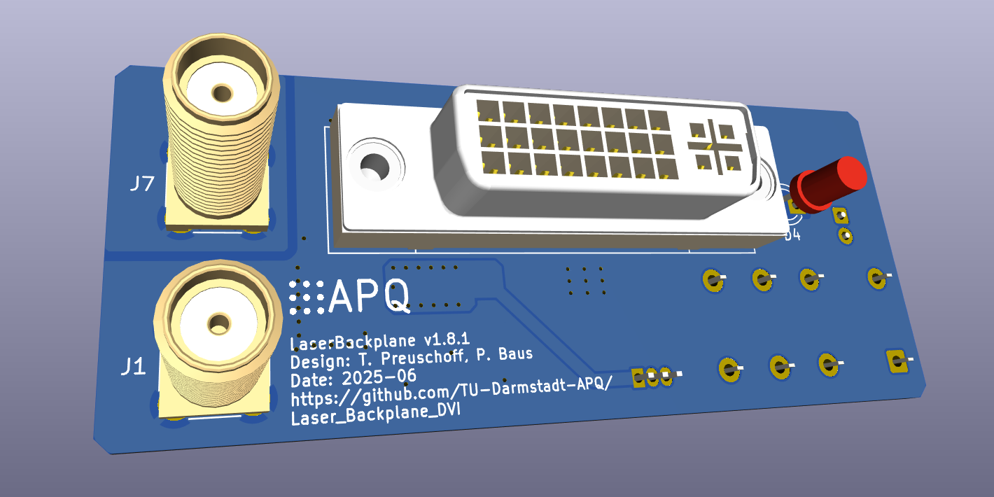 Laser Backplane DVI, from the project README