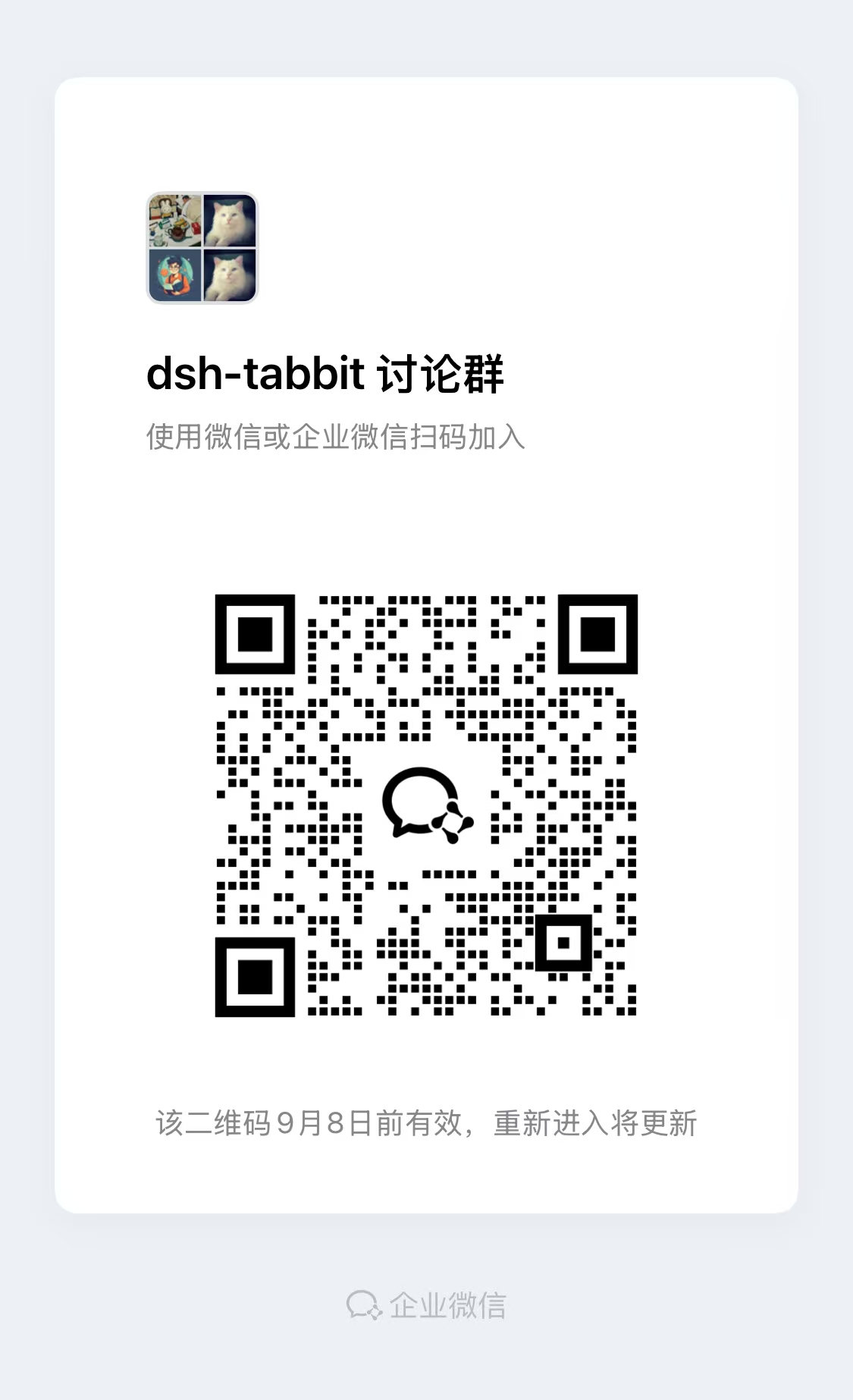 dsh-tabbit 开发者交流群
