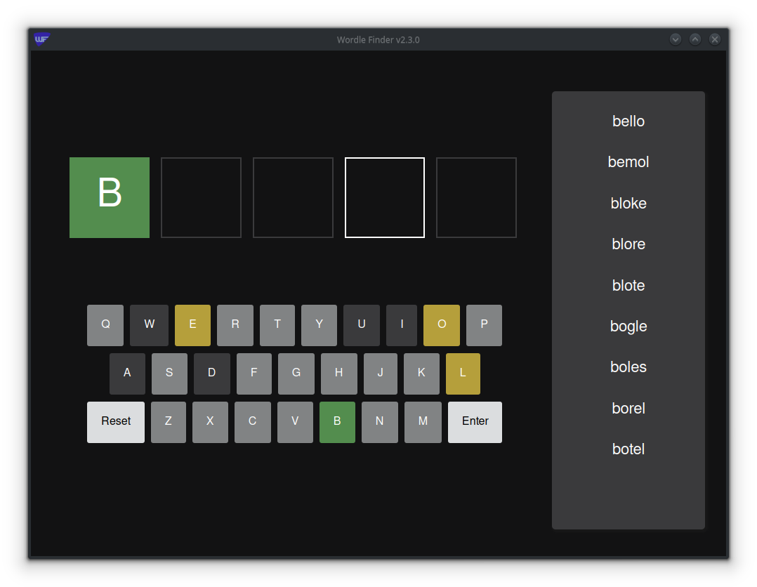 Wordle Finder