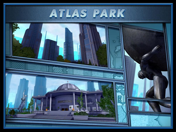 Atlas Park splash screen