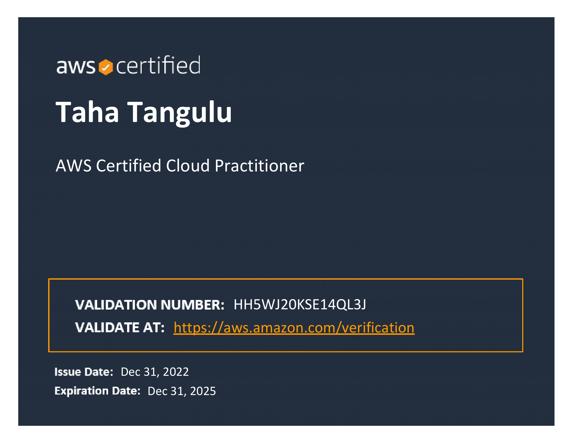 AWS CCP