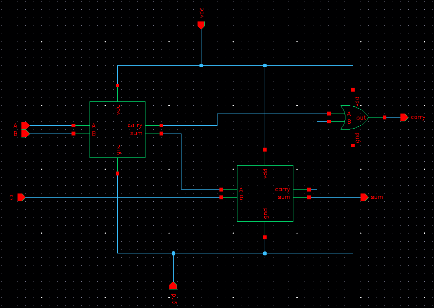 GitHub - Tahmid-fuad/Full-Adder-with-Half-Adder · GitHub