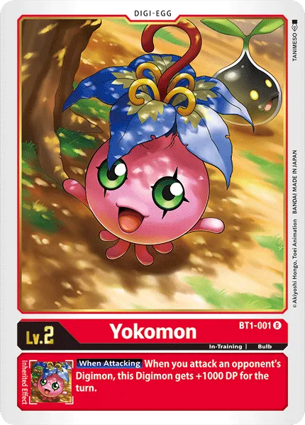 Yokomon (BT1-001) card