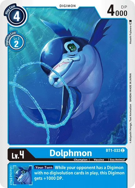Dolphmon (BT1-033) card