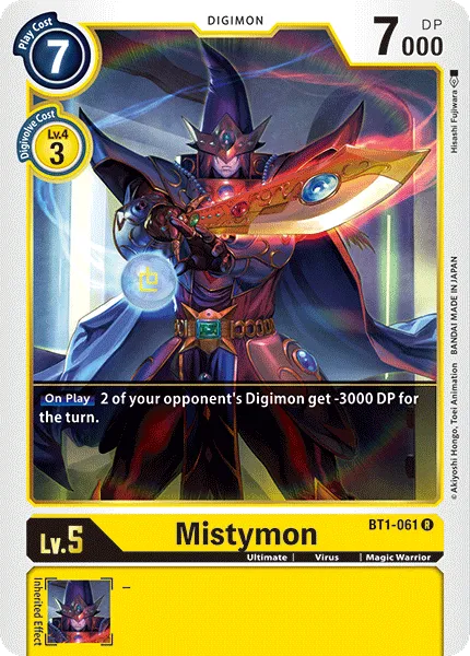 Mistymon (BT1-061) card