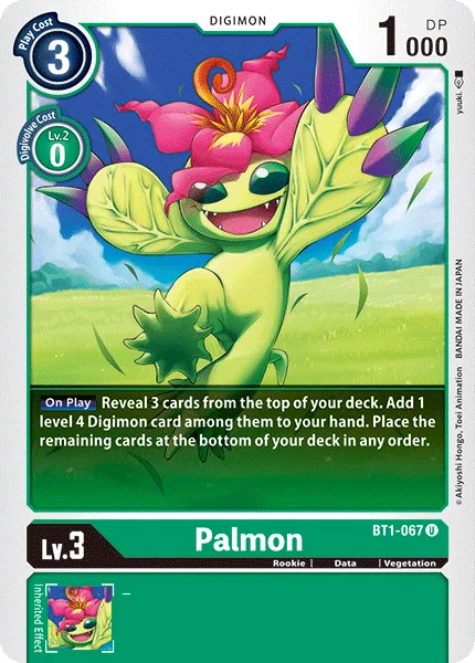 Palmon (BT1-067) card