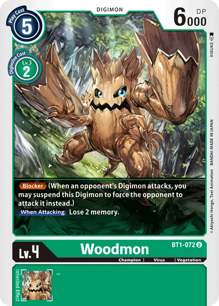 Woodmon (BT1-072) card