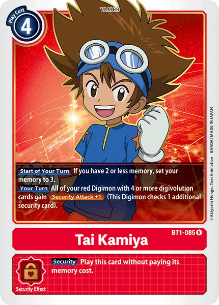 Tai Kamiya (BT1-085) card